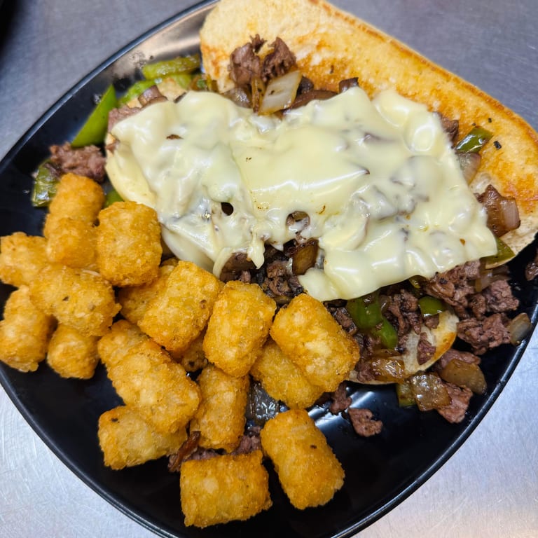 Indulge in Our Cheese Steak